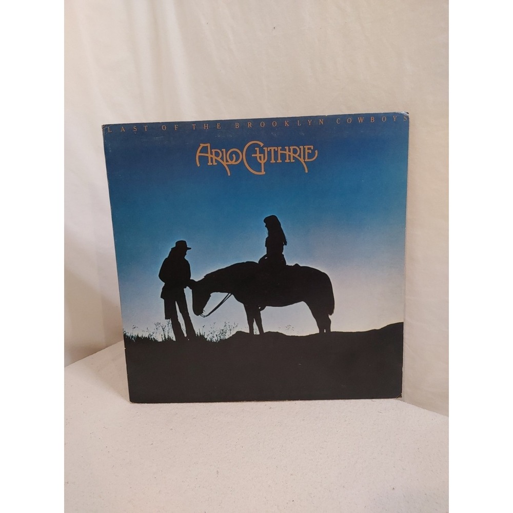 ARLO GUTHRIE‎ LAST OF THE BROOKLYN COWBOYS 1973 FOLK LP VINYL Record ALBUM